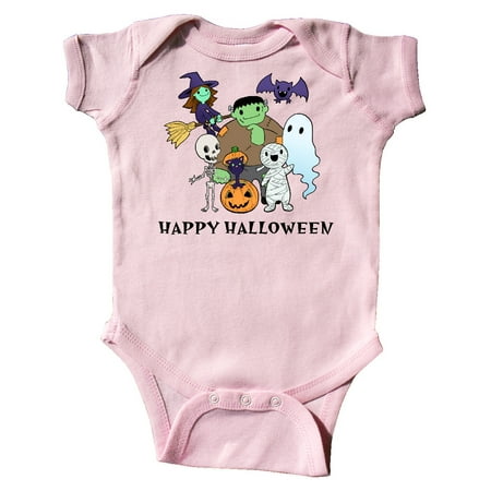 Inktastic Happy Halloween Cute Trick or Treat Monsters Gift Baby Boy or Baby Girl Bodysuit
Inktastic Happy Halloween Cute Trick or Treat Monsters Gift Baby Boy or Baby Girl Bodysuit