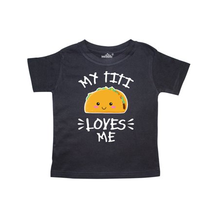 Inktastic My Titi Loves Me with Taco Illustration Gift Toddler Boy or Toddler Girl T-Shirt
Inktastic My Titi Loves Me with Taco Illustration Gift Toddler Boy or Toddler Girl T-Shirt