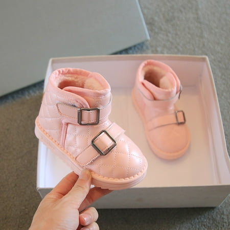 Girls‘ Snow Boots Winter New Korean Style Boys‘ Warm Cotton Thick Velvet Cotton Shoes Waterproof Ankle Boots
Girls‘ Snow Boots Winter New Korean Style Boys‘ Warm Cotton Thick Velvet Cotton Shoes Waterproof Ankle Boots