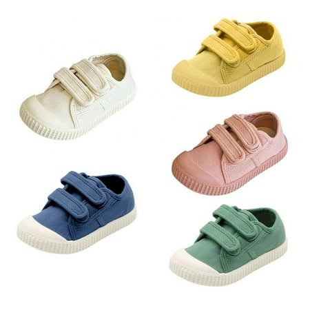 SILVERCELL Toddler Shoes for Boys & Girls Canvas Velcro Sneakers Candy Color Size 5-11.5
SILVERCELL Toddler Shoes for Boys & Girls Canvas Velcro Sneakers Candy Color Size 5-11.5
