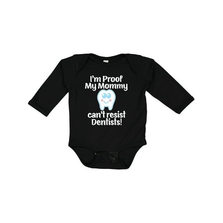 Inktastic Proof Mommy Cant Resist Dentist Dad Gift Baby Boy or Baby Girl Long Sleeve Bodysuit
Inktastic Proof Mommy Cant Resist Dentist Dad Gift Baby Boy or Baby Girl Long Sleeve Bodysuit