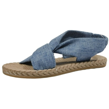 Wiueurtly Fashion Spring And Summer Women Sandals Outdoor Roman Style Sandals Straps Linen Flat Bottom Double Strap Sandals Women Size 5 Cute Flip Flops for Women
Wiueurtly Fashion Spring And Summer Women Sandals Outdoor Roman Style Sandals Straps Linen Flat Bottom Double Strap Sandals Women Size 5 Cute Flip Flops for Women