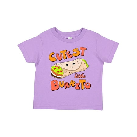 Inktastic Cutest Little Burrito Gift Toddler Boy or Toddler Girl T-Shirt
