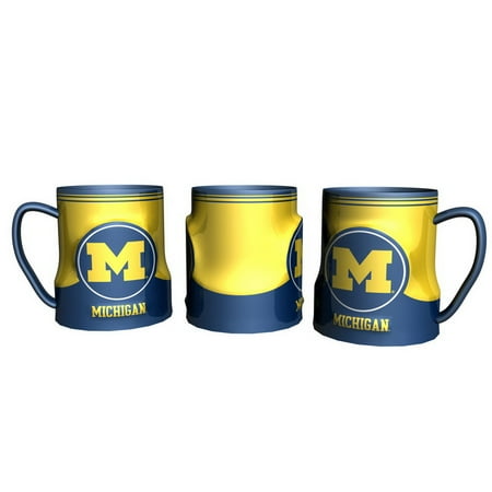 UPC 888860000008 product image for Boelter Brands Michigan Wolverines Coffee Mug - 18oz Game Time (New Handle) | upcitemdb.com