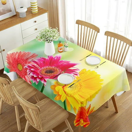 Little Daisy Rectangular Tablecloth Various Flower Plant Theme ration Tablecloth Theme for Wedding Banquet Dining Room r
Little Daisy Rectangular Tablecloth Various Flower Plant Theme ration Tablecloth Theme for Wedding Banquet Dining Room r