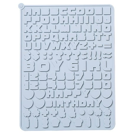 Silicone Baking Mold High & Low Temperature Resistant Dessert Mold Number Alphabet Candy Mold for Home Bakery Cake Shop Baking Classroom 
Silicone Baking Mold High & Low Temperature Resistant Dessert Mold Number Alphabet Candy Mold for Home Bakery Cake Shop Baking Classroom