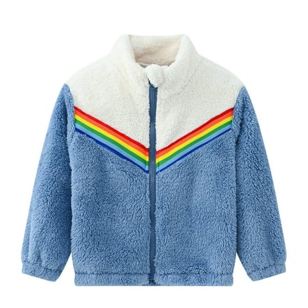 RPVATI Infant Baby Toddler Color Block Thicken Jacket Long Sleeve Zip Up Clothes Warm High Neck Fleece Coat 3M-4Y
RPVATI Infant Baby Toddler Color Block Thicken Jacket Long Sleeve Zip Up Clothes Warm High Neck Fleece Coat 3M-4Y