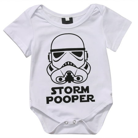 Toddler Baby Girls Boys Storm Pooper Romper Baby Boys Clothes Cotton Short Sleeve Jumpsuit Sunsuit Summer Tops Baby Clothing 0-18M
Toddler Baby Girls Boys Storm Pooper Romper Baby Boys Clothes Cotton Short Sleeve Jumpsuit Sunsuit Summer Tops Baby Clothing 0-18M