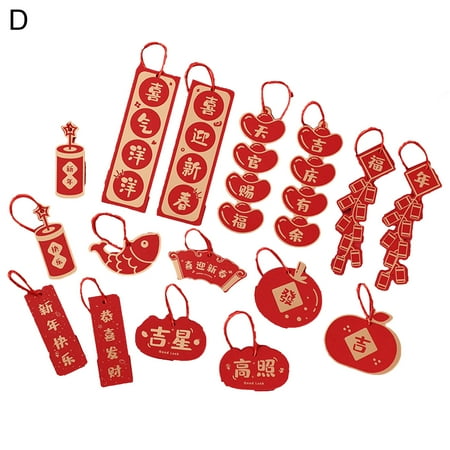 HOVTOIL Hang Tags 1 Set Home Decor Festive Good-looking 2023 Chinese Spring Festival Fu Character Hanging Pendants
HOVTOIL Hang Tags 1 Set Home Decor Festive Good-looking 2023 Chinese Spring Festival Fu Character Hanging Pendants