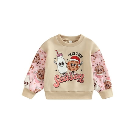 wybzd Infant Baby Girl Boy Christmas Oversized Sweatshirt Romper Cookies Season Print Bodysuit Xmas Winter Clothes 18-24 Months
wybzd Infant Baby Girl Boy Christmas Oversized Sweatshirt Romper Cookies Season Print Bodysuit Xmas Winter Clothes 18-24 Months