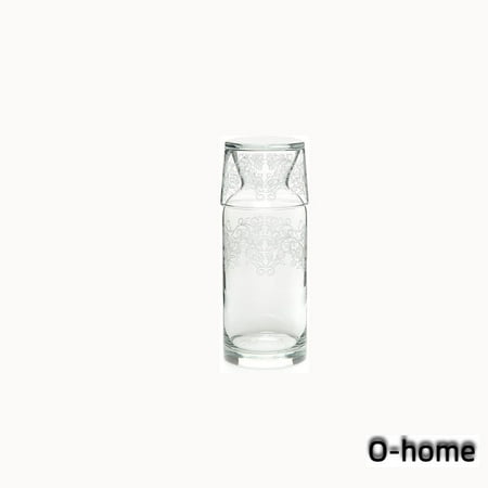 Water Carafe with Glass Set European Quality Glass - Glass Carafe 24 oz / Cup 4.5 oz - Bedside Carafe Pitcher and Cup - Night Carafe with Glass
Water Carafe with Glass Set European Quality Glass - Glass Carafe 24 oz / Cup 4.5 oz - Bedside Carafe Pitcher and Cup - Night Carafe with Glass