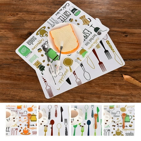 4Pcs Placemats Creative Printing Rectangle Heat Resistant Durable Bowl Pads for Party Dining Table
4Pcs Placemats Creative Printing Rectangle Heat Resistant Durable Bowl Pads for Party Dining Table