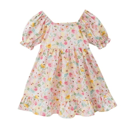 Little Girls Dresses Children Kid Toddler Baby Print Bubble Sleeve Floral Princess Dress Outfits Clothes
Little Girls Dresses Children Kid Toddler Baby Print Bubble Sleeve Floral Princess Dress Outfits Clothes