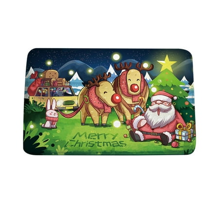 Menrkoo Christmas Decorations Christmas Cartoon Home Door Mat Absorbent Mat Living Room Kitchen Floor Mat H ac
Menrkoo Christmas Decorations Christmas Cartoon Home Door Mat Absorbent Mat Living Room Kitchen Floor Mat H ac