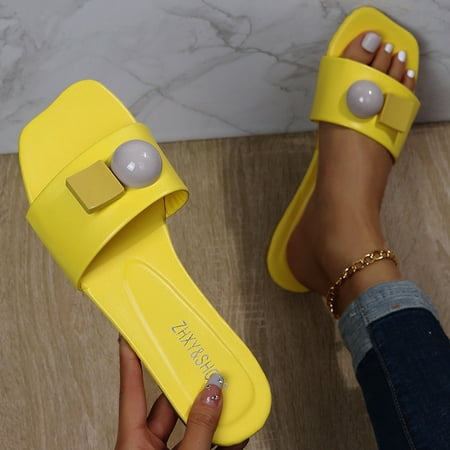 Mishuowoti sandals for women 2023 Ladies Summer Fashion Color Flat Comfortable Non Slip Beach Shoes Slippers
Mishuowoti sandals for women 2023 Ladies Summer Fashion Color Flat Comfortable Non Slip Beach Shoes Slippers