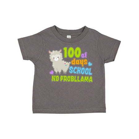Inktastic 100 Days of School No Probllama with Llama Gift Toddler Boy or Toddler Girl T-Shirt
Inktastic 100 Days of School No Probllama with Llama Gift Toddler Boy or Toddler Girl T-Shirt