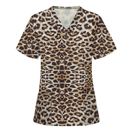 Yyeselk Printed Scrub Tops Women V-Neck Nurse Nursing Working Uniform T-Shirt Cute Printed Scrub Top Short Sleeve Tops with Pockets Blouses Tshirt(Coffee XL)
Yyeselk Printed Scrub Tops Women V-Neck Nurse Nursing Working Uniform T-Shirt Cute Printed Scrub Top Short Sleeve Tops with Pockets Blouses Tshirt(Coffee XL)