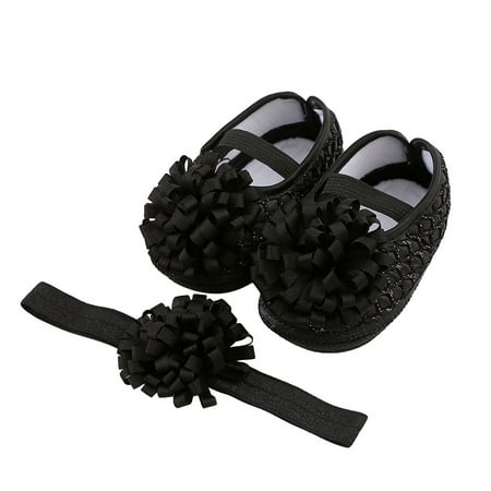 Acuteok Baby Girls Princess Shoes and Headband Ribbon Flower Mary Jane Flats Dress Walking Shoes for Newborn Infant Toddler
Acuteok Baby Girls Princess Shoes and Headband Ribbon Flower Mary Jane Flats Dress Walking Shoes for Newborn Infant Toddler
