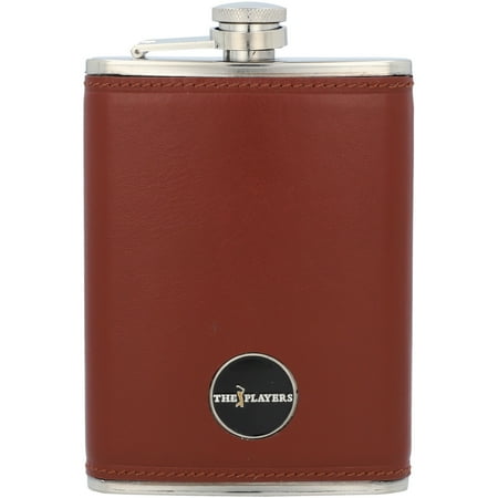 Ahead THE PLAYERS 8 oz. Leather Flask