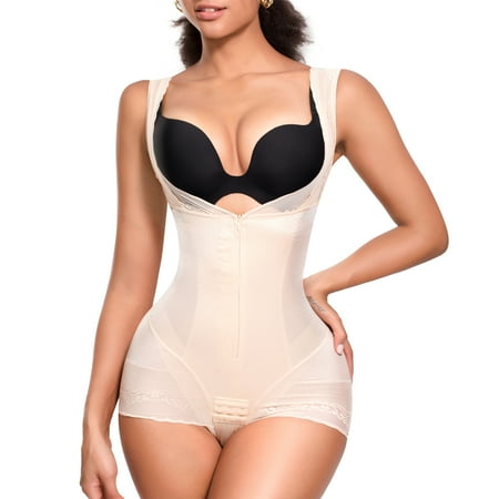 Irisnaya Waist Trainer Bodysuit for Women Shapewear Tummy Control Full Body Shaper Lace Butt Lifter Seamless Panty Fajas Colombianas(Beige Small)
Irisnaya Waist Trainer Bodysuit for Women Shapewear Tummy Control Full Body Shaper Lace Butt Lifter Seamless Panty Fajas Colombianas(Beige Small)