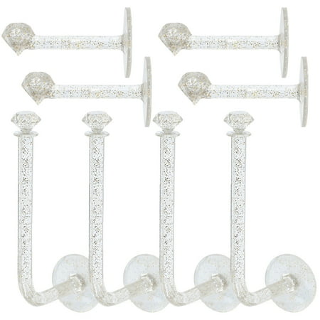 8Pcs Decorative Wall Hooks Multi-function Wall Hangers Delicate Jewelry Hangers
8Pcs Decorative Wall Hooks Multi-function Wall Hangers Delicate Jewelry Hangers