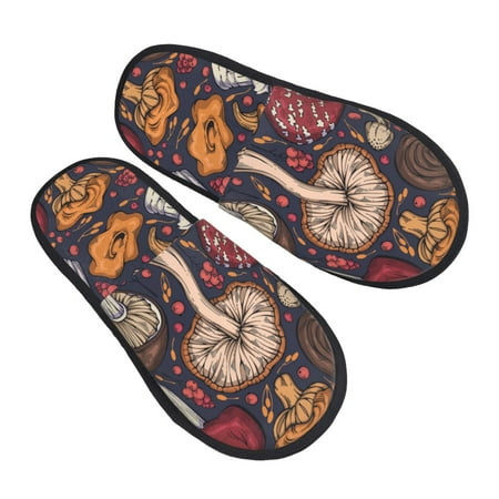 Junzan Fuzzy Feet Slippers For Women House Shoes Non Slip Indoor/Outdoor Forest Wild Mushroom Designs-Large
Junzan Fuzzy Feet Slippers For Women House Shoes Non Slip Indoor/Outdoor Forest Wild Mushroom Designs-Large