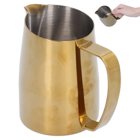 Ymiko 450ml Stainless Steel Milk Coffee Latte Frothing Art Jug Pitcher Mug Cup Coffee Accessories Gold Coffee Jug Milk Pitcher
Ymiko 450ml Stainless Steel Milk Coffee Latte Frothing Art Jug Pitcher Mug Cup Coffee Accessories Gold Coffee Jug Milk Pitcher