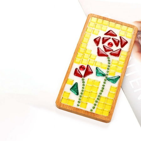 Xubond Kitchen Essentials DIY Glass Tiles For Crafts Mixed Color Kits With Wooden Adults Materials Package Handmade Home Decor Gifts Placemats Placemats Set Of 6
Xubond Kitchen Essentials DIY Glass Tiles For Crafts Mixed Color Kits With Wooden Adults Materials Package Handmade Home Decor Gifts Placemats Placemats Set Of 6