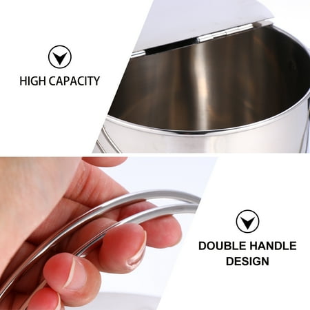 ice bucket 1pc Stainless Steel Ice Bucket with Portable Handle and Lid for Home Bar
ice bucket 1pc Stainless Steel Ice Bucket with Portable Handle and Lid for Home Bar