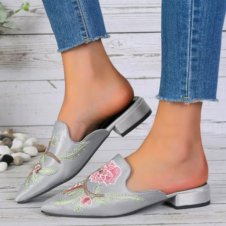 uikmnh Women Shoes Women Embroidered Flat Shoes Soft Sole Solid Color Single Shoes Casual Shoes Flat Soft Sole Solid Color Breathable Slip On Casual Shoes Grey 7.5
uikmnh Women Shoes Women Embroidered Flat Shoes Soft Sole Solid Color Single Shoes Casual Shoes Flat Soft Sole Solid Color Breathable Slip On Casual Shoes Grey 7.5