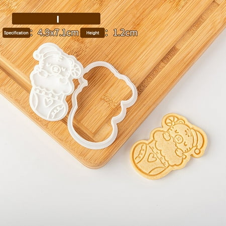 Tiger Year Cartoon Animal DIY Embossing Stencil Cookie Cutter Mold Biscuit Clay Cake Diy Cookie Mold
Tiger Year Cartoon Animal DIY Embossing Stencil Cookie Cutter Mold Biscuit Clay Cake Diy Cookie Mold