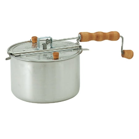 Wabash Valley Farms Whirley Pop Stovetop Popcorn Popper 6 Qt.