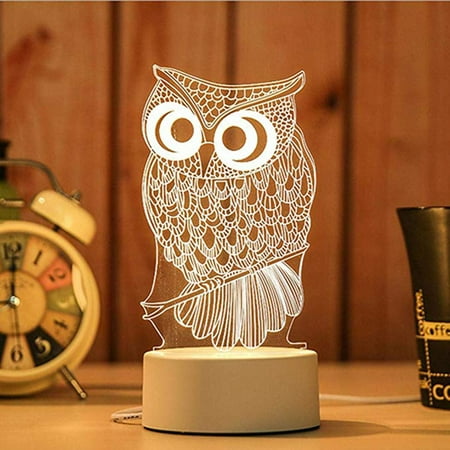 WANYNG 3D USB Acrylic Night Light LED Table Desk Bedroom Decor Gift Warm White Lamp
WANYNG 3D USB Acrylic Night Light LED Table Desk Bedroom Decor Gift Warm White Lamp