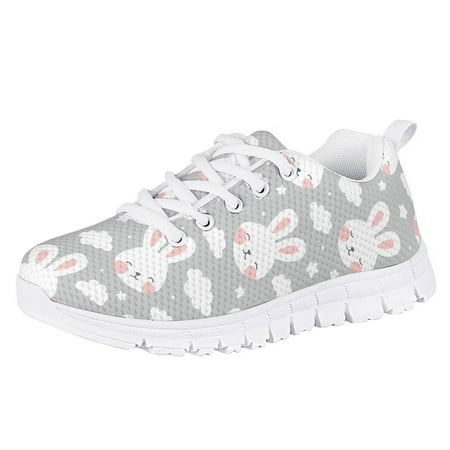 Pzuqiu Girls/Boys Running Shoes Cute Cartoon White Rabbit Print Breathable Air Mesh Sneakers Lightweight Child Shoes Size 3
Pzuqiu Girls/Boys Running Shoes Cute Cartoon White Rabbit Print Breathable Air Mesh Sneakers Lightweight Child Shoes Size 3