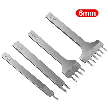 RANMEI 4PCS Leather Craft Punch Tool Hole Chisel Graving Stitching Sewing Tools Set
RANMEI 4PCS Leather Craft Punch Tool Hole Chisel Graving Stitching Sewing Tools Set
