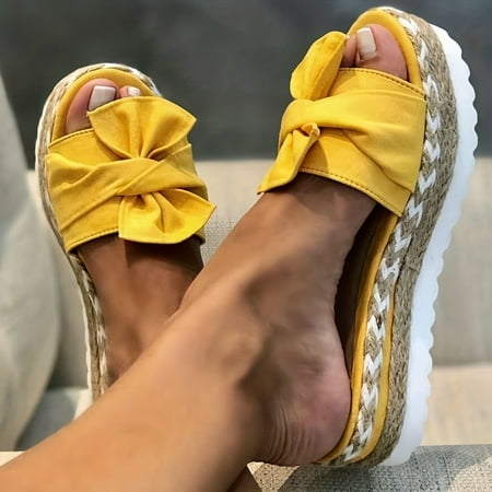 Chic Knot Espadrilles for Women - Lightweight Non-Slip Sole for Comfort & Style - Perfect for Beach or Casual Wear
Chic Knot Espadrilles for Women - Lightweight Non-Slip Sole for Comfort & Style - Perfect for Beach or Casual Wear