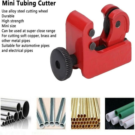 High Quality Compact and Durable Precision Pipe Cutting Tool for Soft Copper and Aluminum Pipes 3-22mm (1/8in-7/8in) - Ideal for Plumbers and DIY Enthusiasts - Portable Handheld Cutting T
High Quality Compact and Durable Precision Pipe Cutting Tool for Soft Copper and Aluminum Pipes 3-22mm (1/8in-7/8in) - Ideal for Plumbers and DIY Enthusiasts - Portable Handheld Cutting T