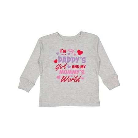 Inktastic Valentine s Day I m My Daddy s Girl and My Mommy s World Gift Toddler Toddler Girl Long Sleeve T-Shirt
Inktastic Valentine s Day I m My Daddy s Girl and My Mommy s World Gift Toddler Toddler Girl Long Sleeve T-Shirt