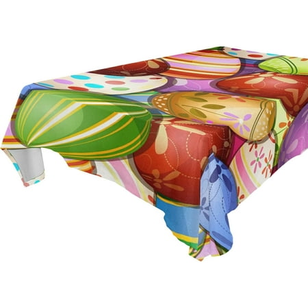 SKYSONIC Easter Bunny Eggs Tablecloth Waterproof Washable Polyester Square Table Cover Durable Tablecloth for Kitchen Dining Table Party Decor (54 X 54 Inch)
SKYSONIC Easter Bunny Eggs Tablecloth Waterproof Washable Polyester Square Table Cover Durable Tablecloth for Kitchen Dining Table Party Decor (54 X 54 Inch)