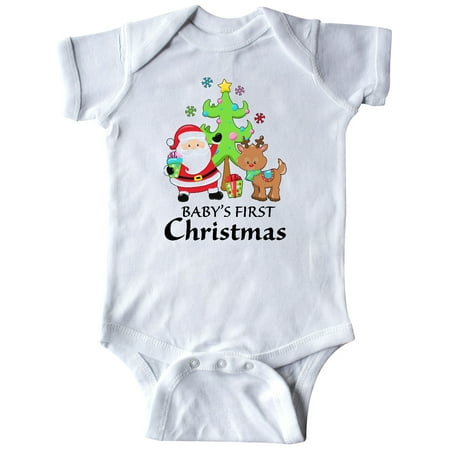 Inktastic Baby s 1st Christmas with Santa Reindeer and Tree Gift Baby Boy or Baby Girl Bodysuit
Inktastic Baby s 1st Christmas with Santa Reindeer and Tree Gift Baby Boy or Baby Girl Bodysuit