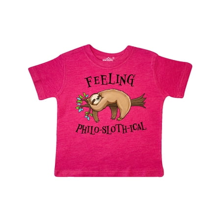 Inktastic Feeling Philo-Sloth-ical- cute and funny sloth on a tree branch Gift Toddler Boy or Toddler Girl T-Shirt
Inktastic Feeling Philo-Sloth-ical- cute and funny sloth on a tree branch Gift Toddler Boy or Toddler Girl T-Shirt