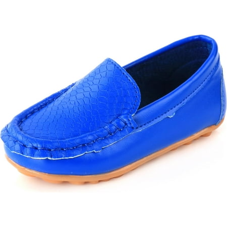 Flat Shoes Dress Toddler Little Kid Boys Girls Soft Slip On Loafers