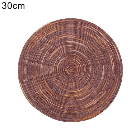 Wanwan Multicolor Round Shaped Satin Dyed Cotton Yarn Woven Placemat Coaster Home Decor
Wanwan Multicolor Round Shaped Satin Dyed Cotton Yarn Woven Placemat Coaster Home Decor