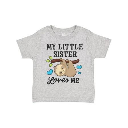 Inktastic My Little Sister Loves Me with Sloth and Hearts Gift Toddler Boy or Toddler Girl T-Shirt
Inktastic My Little Sister Loves Me with Sloth and Hearts Gift Toddler Boy or Toddler Girl T-Shirt