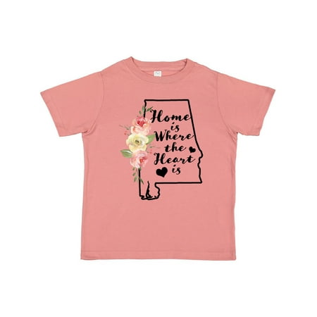 Inktastic Alabama Home is Where the Heart is with Watercolor Floral Gift Toddler Boy or Toddler Girl T-Shirt
Inktastic Alabama Home is Where the Heart is with Watercolor Floral Gift Toddler Boy or Toddler Girl T-Shirt
