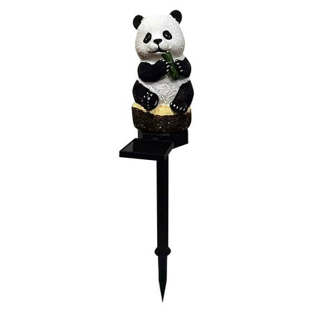 Xmas Lights Mini 300 Solar Garden Stake Lights Outdoor Decor Waterproof Resin Panda Solar LED Light 17Inch Decorative Cute Panda Figurine Solar Lights For Yard Lawn Garden Light Bulb Stand with Cord
Xmas Lights Mini 300 Solar Garden Stake Lights Outdoor Decor Waterproof Resin Panda Solar LED Light 17Inch Decorative Cute Panda Figurine Solar Lights For Yard Lawn Garden Light Bulb Stand with Cord