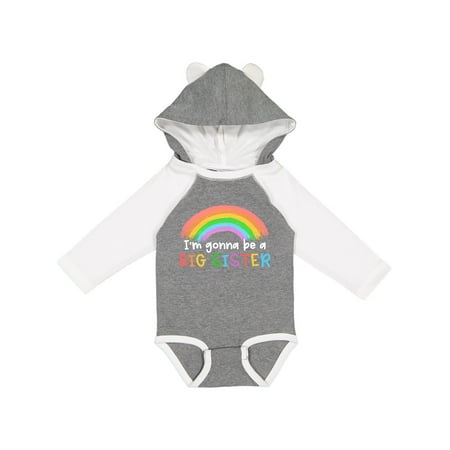 Inktastic I m Gonna Be a Big Sister Rainbow Gift Baby Boy or Baby Girl Long Sleeve Bodysuit
Inktastic I m Gonna Be a Big Sister Rainbow Gift Baby Boy or Baby Girl Long Sleeve Bodysuit