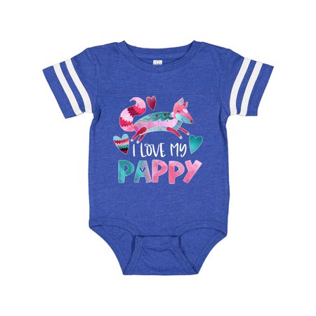 Inktastic I Love My Pappy Pink and Blue Fox with Hearts Gift Baby Boy or Baby Girl Bodysuit
Inktastic I Love My Pappy Pink and Blue Fox with Hearts Gift Baby Boy or Baby Girl Bodysuit