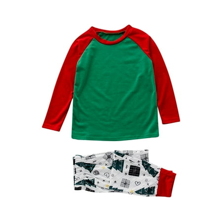 Sunisery Parent-Child Nightwear Round Collar Tops Christmas Tree Printed Pattern Romper/ Pants
Sunisery Parent-Child Nightwear Round Collar Tops Christmas Tree Printed Pattern Romper/ Pants