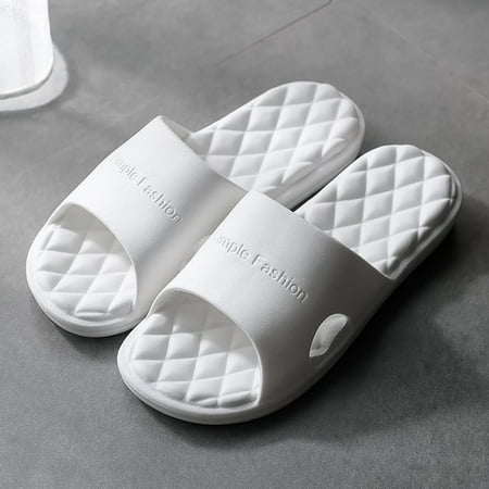 Sawvnm Women Men Slippers Home Couple Shoes Indoor Outside Soft Soled Bathroom Bath Slippers Holiday Gift White US:7.5
Sawvnm Women Men Slippers Home Couple Shoes Indoor Outside Soft Soled Bathroom Bath Slippers Holiday Gift White US:7.5